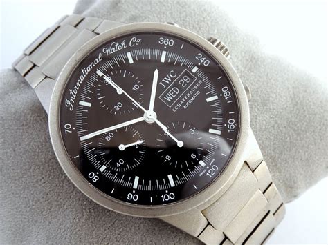 iwc gst chronograph titan automatik herrenuhr ref 3707 vp 6500